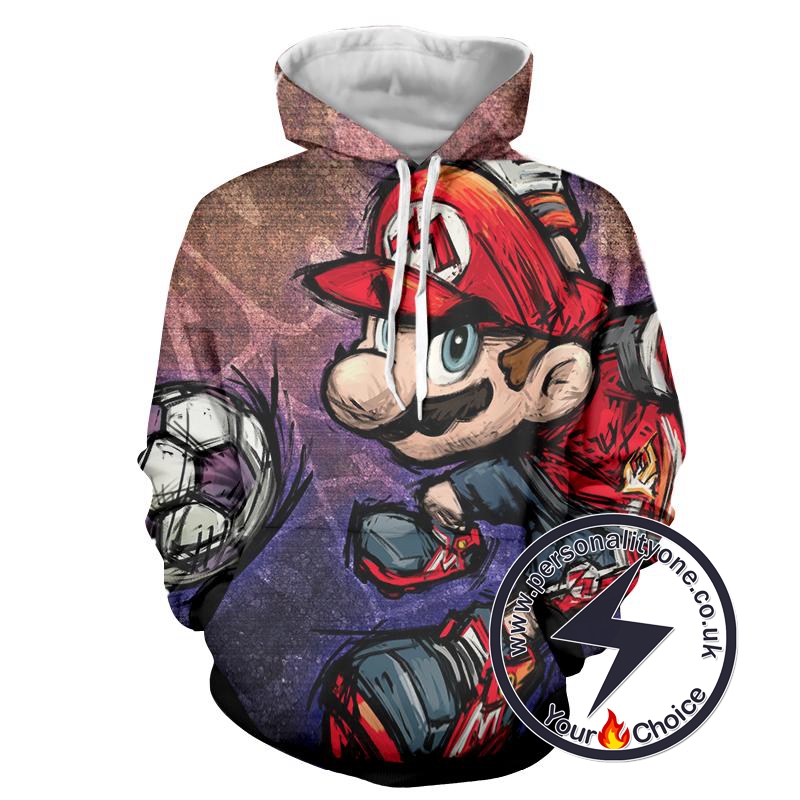 Super Mario - Super Mario Sweat Shirt - Super Mario Hoodies